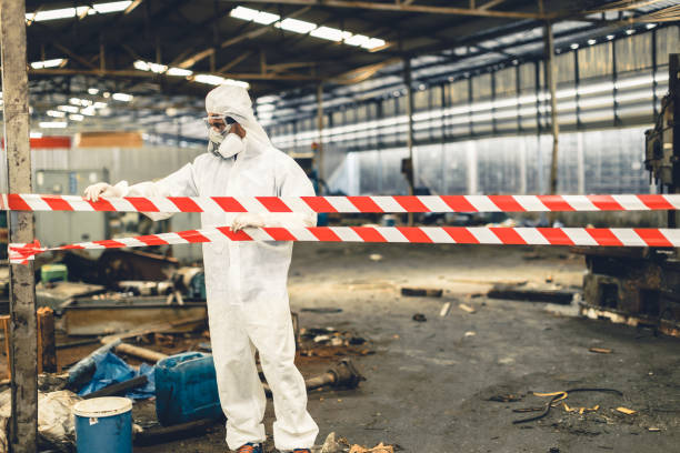 Professional Biohazard technician working in Gerlach, NV